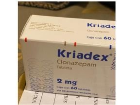 Kriadex Clonazepam- 2mg