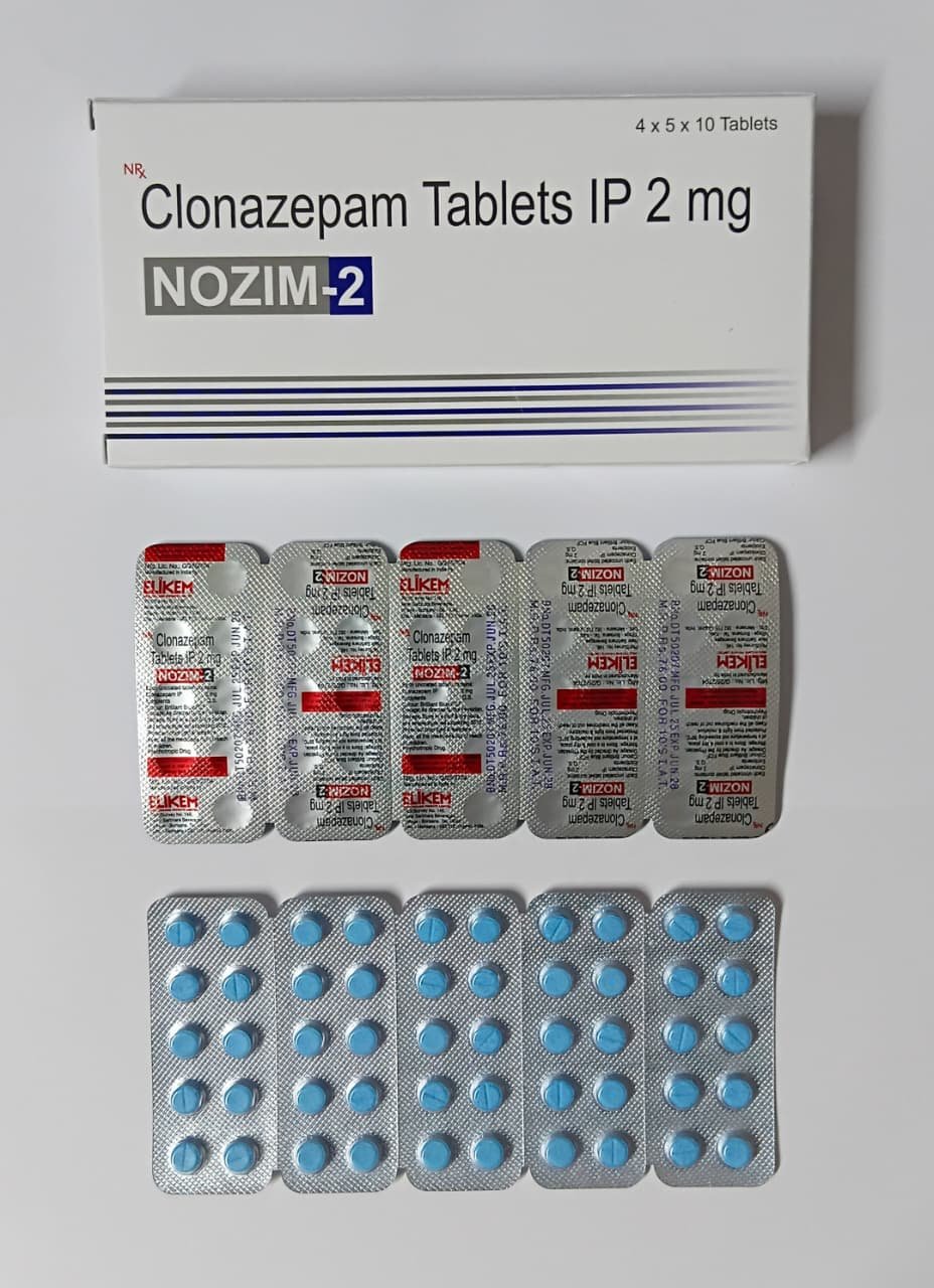 Clonazepam Nozim 2mg